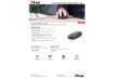 Immagine di Mouse ultrasottile wireless ricaricabile Trust Puck h. 2,7 cm - ricevitore USB A 2.0 nero - 24059