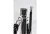 Immagine di Set di 2 colonne segnapercorso Securit® Budget 100x33x33 cm - cromato RS-LW-CH