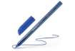Immagine di Penne a sfera con cappuccio Schneider VIZZ tratto M blu scuro - Conf. 50 pezzi - P102203