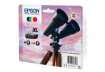 Immagine di Cartuccia Epson confezione Multipack 502 XL - nero, ciano, magenta e giallo - C13T02W64010