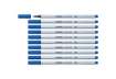 Immagine di Pennarello Stabilo Pen 68 brush - punta a pennello - M 1 mm blu oltremare - 568/32