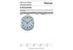 Immagine di Orologio da parete Methodo Extralarge - diametro Ø 60 cm -  silver V150710