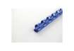 Immagine di Dorsi plastici CombBind a 21 anelli - 14 mm A4 - fino a 125 fogli - conf da 100 dorsi GBC blu - 4028