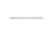 Immagine di Spitali metalliche a 34 anelli GBC WireBind 8 mm A4 argento - fino a 70 fogli - conf. 100 pezzi - RG