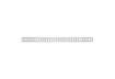 Immagine di Spitali metalliche a 34 anelli GBC WireBind 8 mm A4 argento - fino a 70 fogli - conf. 100 pezzi - RG