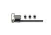 Immagine di Lucchetto per laptop con chiave 3 in 1 - con cavo 1,8 m Kensington nero K62318WW
