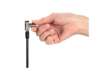 Immagine di Lucchetto per laptop con chiave 3 in 1 - con cavo 1,8 m Kensington nero K62318WW