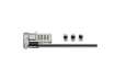 Immagine di Lucchetto per laptop con combinazione 3 in 1 - con cavo 1,8 m Kensington nero K62316WW