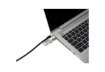 Immagine di Lucchetto per laptop con combinazione 3 in 1 - con cavo 1,8 m Kensington nero K62316WW