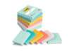 Immagine di Foglietti riposizionabili Post-it® Beachside - conf. 6 blocchetti da 100 ff 76x76 mm - 654-6-BEA