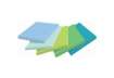 Immagine di Foglietti Post-it® Super Sticky Oasis - conf. 5 blocchetti da 90 ff 76x76 mm - 654-5SS-OAS