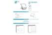 Immagine di Portarotolo industriale in metallo Hylab Ø 40 cm bianco 4098/MSV