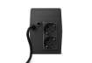 Immagine di Gruppo di continuità (UPS) PAXXON 800VA Trust con batteria integrata - 2 prese nero - 23503