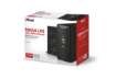 Immagine di Gruppo di continuità Oxxtron 1000VA Trust con batteria integrata - 2 prese nero - 21199