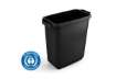 Immagine di Contenitore portarifiuti DURABIN® ECO rettangolare - 60 L Durable nero 1800503221