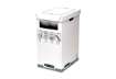Immagine di Cestino per rifiuti System in cartone certificato FSC - 55-90 L Fellowes blu e bianco - 0193201