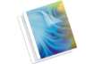 Immagine di Termocopertina trasparente A4 per rilegatura termica in PVC - 150 gr/mq - Fellowes dorso 3 mm - conf