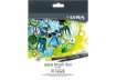Immagine di Pennarello punta fine AQUA BRUSH DUO colori assortiti Lyra confezione appendibile 12 pezzi - L652112