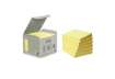 Immagine di Foglietti riposizionabili Post-it® Notes carta riciclata Giallo Canary™ - 76x76 mm - 6 blocchetti da