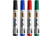 Immagine di Marcatore permanente BIC Marking 2000 punta conica 4,95 mm - assortiti - conf. 4 pezzi - 8209112