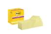 Immagine di Foglietti riposizionabili Super Sticky Notes Post-it® Giallo Canary 76x127 mm - 12 blocchetti da 90