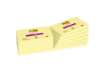 Immagine di Foglietti riposizionabili Super Sticky Notes Post-it® Giallo Canary 76x127 mm - 12 blocchetti da 90