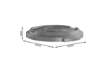 Immagine di Coperchio per pattumiera Titan 120 lt Rotho grigio F600095