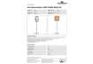 Immagine di Espositore da pavimento INFO STAND BASIC antracite Durable A3 5013-57