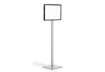 Immagine di Espositore da pavimento INFO STAND BASIC antracite Durable A3 5013-57