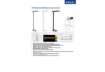 Immagine di Lampada piantana a LED dimmer con sensore movimento/crepuscolare Juvis Maul nero - Z810053
