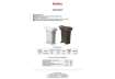 Immagine di Contenitore portarifiuti Nello 80 lt PP Mobil Plastic grigio antracite 151-GRN