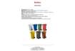 Immagine di Bidone carrellato per raccolta differenziata 120 lt con coperchio PEHD Mobil Plastic bianco - 1/120/