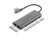 Immagine di Docking station universale multiporta USB-C™ Up parts grigio 7 in 1 UP-DS-9857T