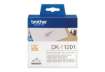 Immagine di Rotolo da 400 etichette adesive in carta nero/bianco Brother 29 x 90 mm DK11201