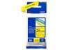 Immagine di Nastro laminato per etichettarice - nero/giallo Brother 24 mm x 8 mt TZe-651