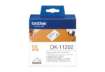 Immagine di Rotolo da 300 etichette adesive in carta 62 x 100 mm Brother nero/bianco DK11202