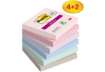 Immagine di Foglietti Post-it® Super Sticky Soulful 76x 76 mm conf. 4 blocchetti + 2 gratis da 90 ff - 710025920