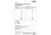 Immagine di Espositore da pavimento Durable con cornice a scatto in alluminio formato A4 4798-23