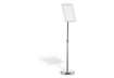 Immagine di Espositore da pavimento Durable con cornice a scatto in alluminio formato A4 4798-23