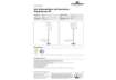 Immagine di Espositore da pavimento Durable con cornice a scatto in alluminio formato A3 4799-23