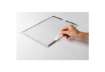 Immagine di Tasca porta documenti adesiva Durable formato A4 grigio antracite in conf. 5 pz - 4006-58