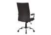 Immagine di Seduta semi-direzionale nera ecopelle con braccioli Office Products Ibiza 23023381-05