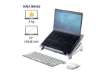 Immagine di Supporto FELLOWES laptop Office Suites plastica nero/argento 16,5x38,4x28,9 cm 8032001