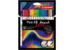 Immagine di Pennarello Stabilo Arty Line Pen 68 brush punta a pennello in conf. 18 colori assortiti - 568/18-21-