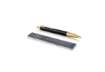 Immagine di Penna a sfera Parker IM punta M inchiostro blu Premium Black GT 1931667