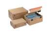 Immagine di Scatola fustellata per e-commerce ColomPac conf. 10 pz - cartone ondulato avana formato L - 35x25x15
