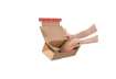 Immagine di Scatola fustellata per e-commerce ColomPac conf. 10 pz - cartone ondulato avana formato L - 35x25x15