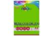 Immagine di Carta colorata fluo formato A4 Nikoffice 4 colori assortiti fluo 160 g - 125 ff - 23NIK123