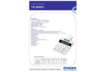Immagine di Calcolatrice scrivente Casio semi-professionale con alimentazione AC bianco - FR-2650RC-W-EC