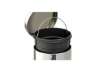 Immagine di Bidone in acciaio inox con pedale Perfetto e vaschetta estraibile da 12 L ''Premium'' Ø 24,8x H.40 c